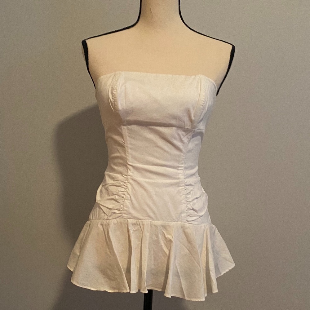Betsy Johnson Peplum Bustier (Size 2)